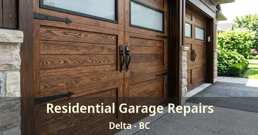 Residential Garage Repairs Delta - BC