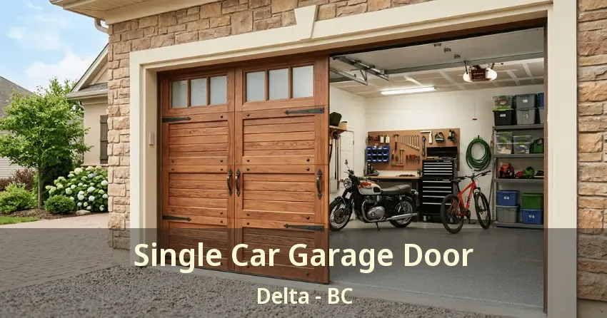 Single Car Garage Door Delta - BC