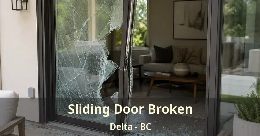 Sliding Door Broken Delta - BC Sliding Door Broken Delta - BC